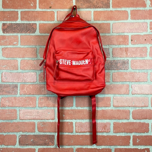 Vegan Leather Backpack 